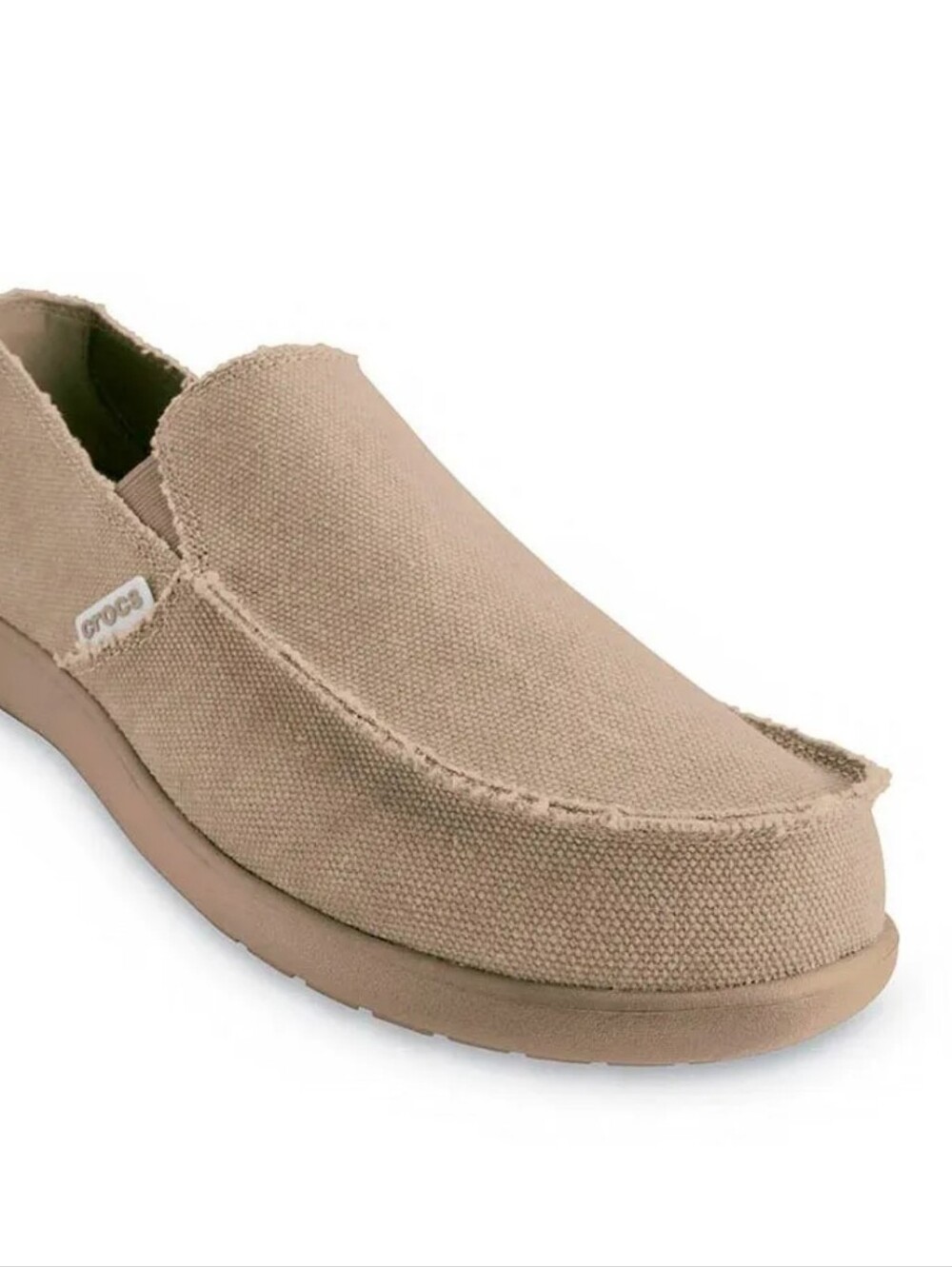 Crocs Kaleb Canvas Frayed Slip-On Loafers View 5